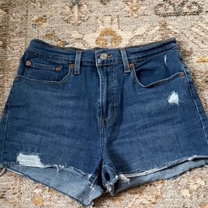 Levi Jean shorts, very gently worn